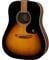 Epiphone Songmaker FT-100 Acoustic Guitar Vintage Sunburst Body Angled View